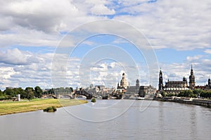 Panoramic of Dresden (Germany) photo