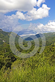 Panoramic of Escambray Mountains