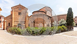 Panoramic Exposure of the Basilica Santuario Santo Stefano