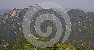 Panoramic Great Wall of China