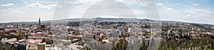 Panoramic High View Of Cluj Napoca City photo