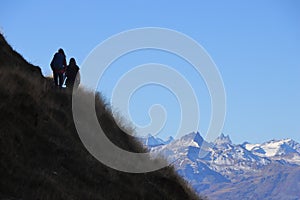 Panoramic hiking trail at RinderhÃ¼tte, Leukerbad