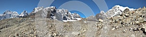 Panoramic Himalaya landscape