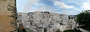 Panoramic Historic Matera City in Southern Italy Apulia Italia Italian Romantic Sallo Salli photo