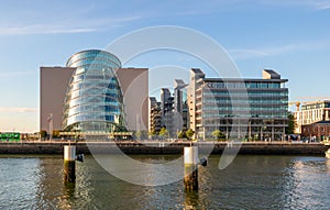 Panoramic image of the Convention Centre Dublin The CCD