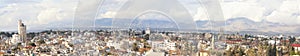 Panoramic Image of Nicosia city