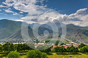 Panoramic Landscape - Kazbegi, Georgia