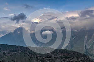 Panoramic Landscape - Kazbegi, Georgia