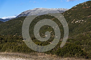 Panoramic Landscape of Pindus mountain, Epirus, Greece