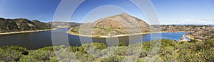 Lake Hodges Panoramic Landscape Southern California Poway Desert San Diego County North Inland photo