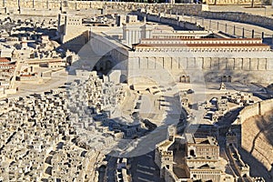 Panoramic Model of Ancient Jerusalem