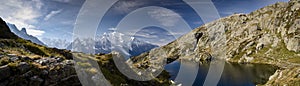 Panoramic Mont Blan- French Alps photo