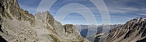 Panoramic Mont Blan - Swiss Alps photo