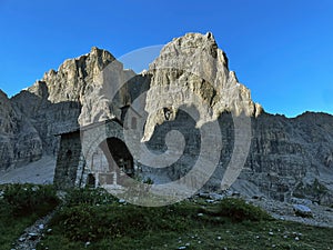 Panoramic Perspectives: High Trail Views in Adamello Brenta, Bocchette, Dolomites