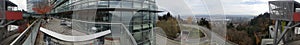 Panoramic picture on the balcony at ohsu