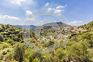 Panoramic picture of Soller