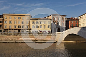 Panoramic of Pisa