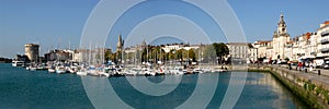 Panoramic port of La Rochelle