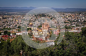 Panoramic San Miguel de Allende, Mexico