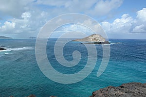 Panoramic Seascape At Makapu`u Point - Oahu Island