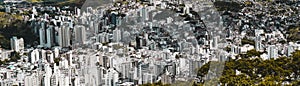 Panorama of Juiz de Fora city from high point photo