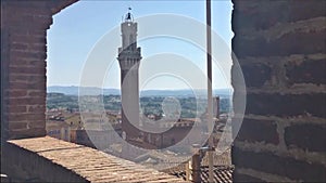 Panoramic Siena, Torre del Mangia.