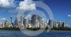 Panoramic skyline of Sydney