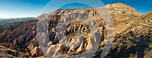 Panoramic Sunset View in Cappadocia, Turkey