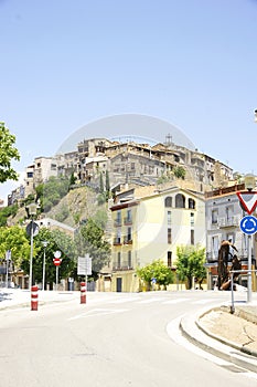 Panoramic of Suria in Barcelona