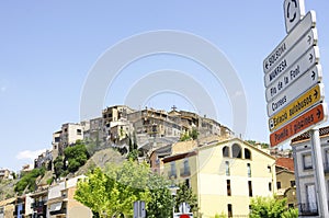 Panoramic of Suria en Barcelona