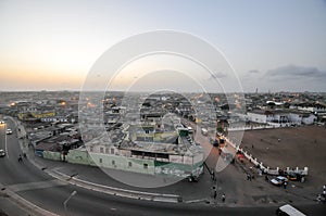 Panoramic View of Accra, Ghana photo