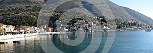 Panoramic view of Agia Efimia port