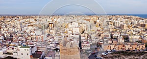 Panoramic view of Almeria