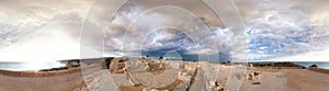 Panoramic view of ancient Kourion