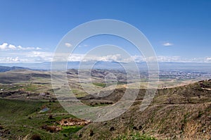Panoramic view of Ararat mountain