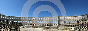 Panoramic view of the Arena (colosseum)