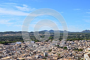 Panoramic view of Arta Mallorca photo