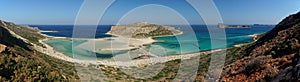 Panoramic View of Balos Beach in Crete