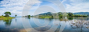 Panoramic view of Barinas dam