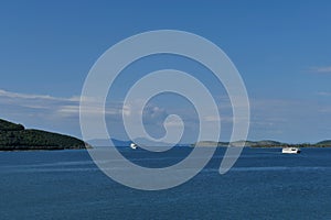 Panoramic view of the bay of Igoumenitsa, Epirus