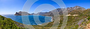 A panoramic view of the bay of Noordhoek,capetown,south africa,2 photo