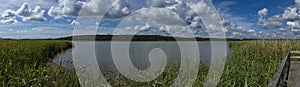 Panoramic view of a bay in the south of Trosa, SÃ¶dermanland, Sweden photo