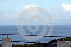 Panoramic view of the beach and the crystal sea of Sardinia