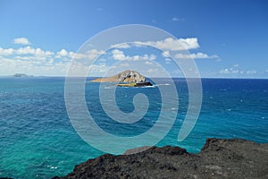 Panoramic View Of A Beautiful Islet. photo