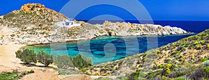 Panoramic view of beautiful Serifos island