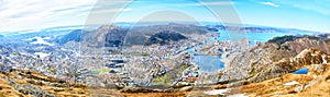 Panoramic view of Bergen