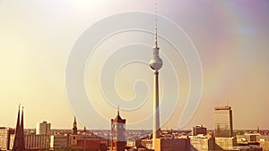 Panoramic view on Berlin