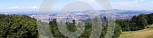 Panoramic view of Bern  capital of Switzerland