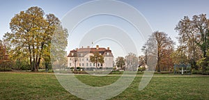 Panoramic view of Branitz Park