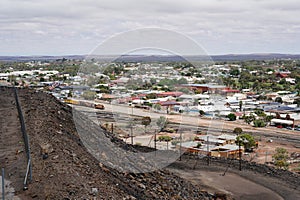 Panoramic view of Broken Hill, New South Wales, Australia